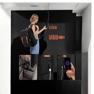 Γυναικείο Σακίδιο Φορητού Υπολογιστή Lovevook 15,6” MB2110 black