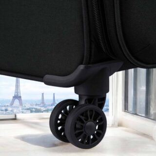 Securitech by Delsey Βαλίτσα καμπίνας expandable 55cm Black