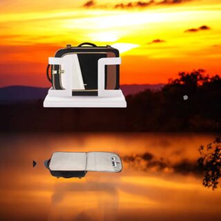 Σακίδιο Ταξιδίου Γυναικείο 40L Carry on 17.3″ Lovevook MB2165 black-beige