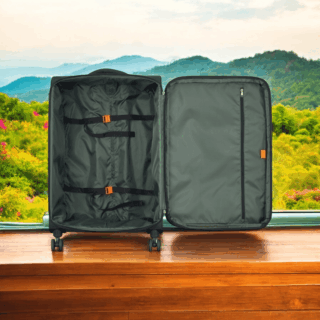 Delsey Vanguard Securitech Βαλίτσα Expandable 76cm Πράσινη