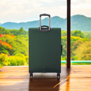 Delsey Vanguard Securitech Βαλίτσα Expandable 76cm Πράσινη