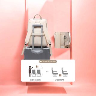 Γυναικείο Σακίδιο Φορητού Υπολογιστή Lovevook 15,6” MB2110 black/khaki