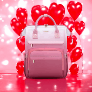 Γυναικείο Σακίδιο Lovevook 15.6” MB2197 beige-pink