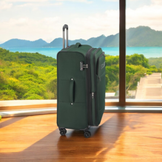 Delsey Vanguard Securitech Βαλίτσα Expandable 76cm Πράσινη
