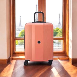 Delsey Βαλίτσα Μεσαία 66cm Ophelie Coral Pink