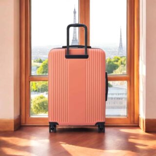 Delsey Βαλίτσα Μεσαία 66cm Ophelie Coral Pink