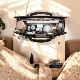 Γυναικείo σετ τσάντα ώμου/χειρός φορητού υπολογιστή Lovevook 15,6” WB3221 Black