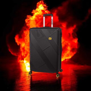 Βαλίτσα Μεγάλη Σκληρή Caterpillar Peoria 84810-01/70 black