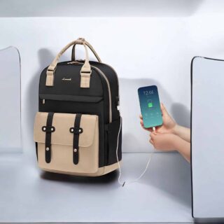 Γυναικείο Σακίδιο Φορητού Υπολογιστή Lovevook 15.6” MB2090 black/khaki