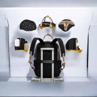 Γυναικείο Σακίδιο Φορητού Υπολογιστή Lovevook 15.6” MB2090 black/khaki