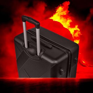 Βαλίτσα Μεγάλη Σκληρή Caterpillar Peoria 84810-01/70 black