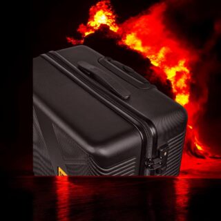 Βαλίτσα Μεγάλη Σκληρή Caterpillar Peoria 84810-01/70 black