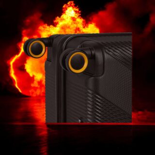 Βαλίτσα Μεγάλη Σκληρή Caterpillar Peoria 84810-01/70 black