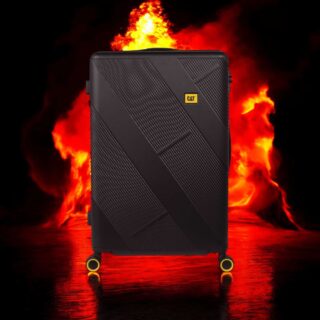 Βαλίτσα Μεγάλη Σκληρή Caterpillar Peoria 84810-01/70 black