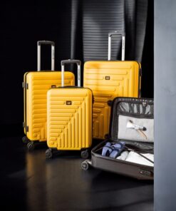 Βαλίτσες 3 τεμαχίων Caterpillar Rockford 84683-42 yellow