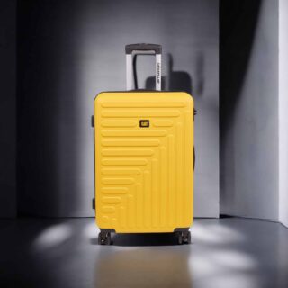 Caterpillar Rockford Σετ Βαλίτσες 3 Τεμαχίων Κίτρινες