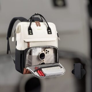 Γυναικείο Σακίδιο Lovevook 15.6” MB2046 beige-black