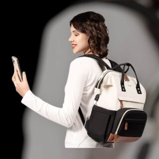 Γυναικείο Σακίδιο Lovevook 15.6” MB2046 beige-black