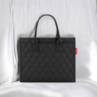 Reisenthel Τσάντα ώμου Daily Shopper Rhombus Black