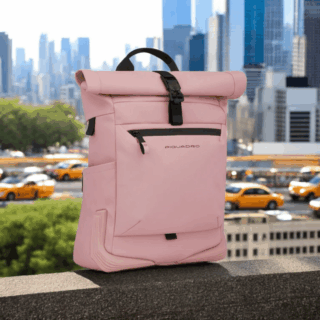 Piquadro Σακίδιο πλάτης roll top για laptop 15.6
