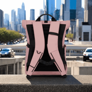 Piquadro Σακίδιο πλάτης roll top για laptop 15.6