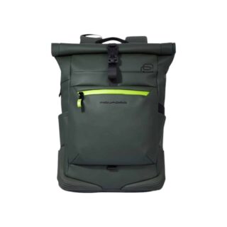 Piquadro Σακίδιο πλάτης roll top για laptop 15.6