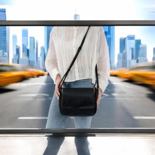 Τσάντα ώμου emily & noah Tours RUE 09 μεγάλη black