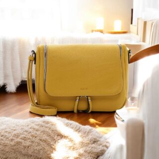 Τσάντα ώμου emily & noah Tours RUE 09 μεγάλη κίτρινο