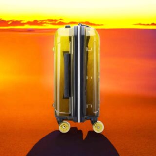 Delsey Βαλίτσα καμπίνας 55cm Rempart Transculent Yellow