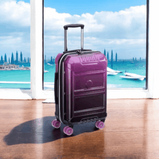 Delsey Βαλίτσα καμπίνας 55cm Rempart Transculent Purple