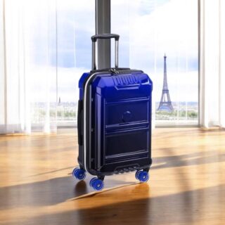 Delsey Βαλίτσα καμπίνας 55cm Rempart Transculent Blue