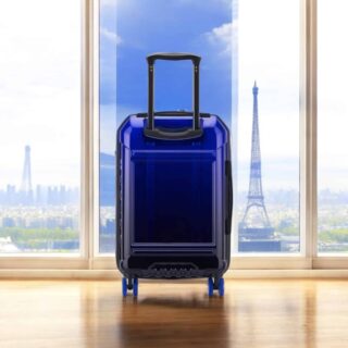 Delsey Βαλίτσα καμπίνας 55cm Rempart Transculent Blue