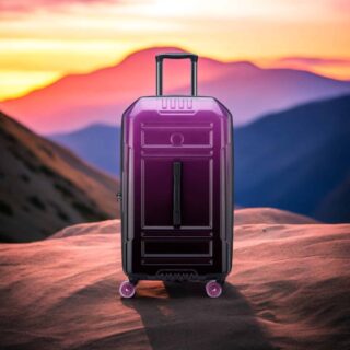Delsey Βαλίτσα expandable trunk 73cm Rempart Transculent Purple