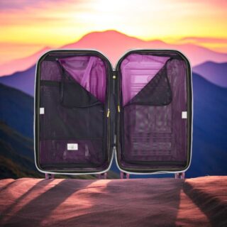 Delsey Βαλίτσα expandable trunk 73cm Rempart Transculent Purple