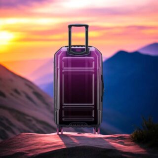 Delsey Βαλίτσα expandable trunk 73cm Rempart Transculent Purple