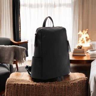 σακίδιο πλάτης emily & noah RUE 09 medium μαύρο