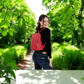 σακίδιο πλάτης emily & noah Tours RUE 09 medium κόκκινο