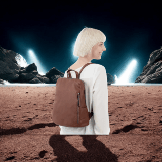 σακίδιο πλάτης emily & noah Tours RUE 09 medium καφέ