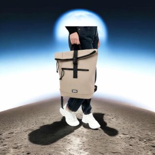 σακίδιο πλάτης emily & noah Cairo large μπέζ