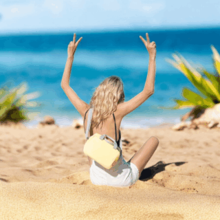 Reisenthel Τσαντάκι φαγητού Coolerbag to go Lemon Ice