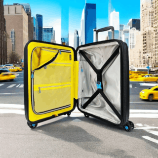 BG Berlin Σετ Βαλίτσες expandable 54cm-77cm Enduro Polypropylene Black