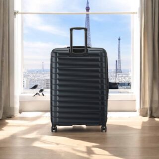 Delsey Βαλίτσα πολύ μεγάλη expandable 82cm Shadow Black