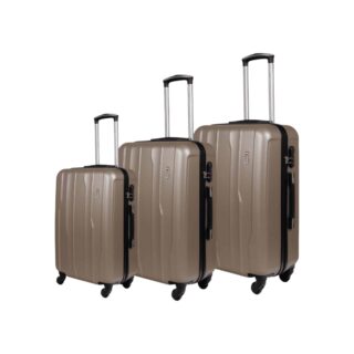 Βαλίτσες ταξιδιού σέτ 3 τεμαχίων Cardinal 2012 σαμπανί