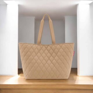 Reisenthel Τσάντα ώμου Classic shopper Rhombus Ginger