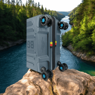 BG Berlin σετ βαλίτσες 54-77cm Enduro Petrol