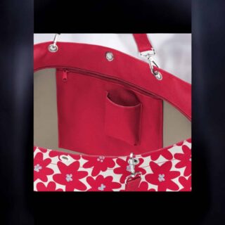 Reisenthel Τσάντα ώμου Shopper Daisy Red