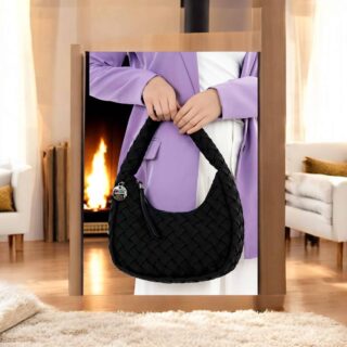 Τσάντα emily & noah Erna Μεσαία Λεπτό Συνθετικό με Λογότυπο black