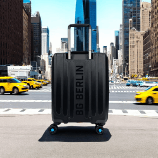 BG Berlin Σετ Βαλίτσες expandable 54cm-77cm Enduro Polypropylene Black