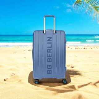 BG Berlin Σετ Βαλίτσες expandable 54cm-77cm Enduro Polypropylene Ice Blue