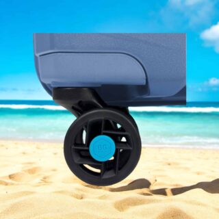 BG Berlin Σετ Βαλίτσες expandable 54cm-77cm Enduro Polypropylene Ice Blue